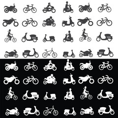 silhouette of planes , cars , trucks