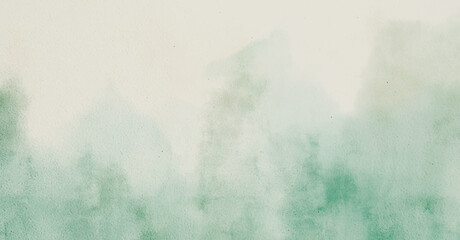 Abstract watercolor art background template. green and beige watercolor backdrop empty space for text, banner, presentation or product display graphic design