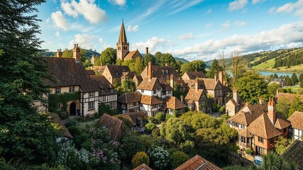 Majestic English Village - Charming Exterior