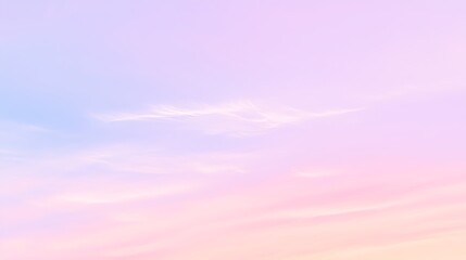Light and soft gradient sky featuring thin white cloud wisps that blend naturally with gentle blue hues