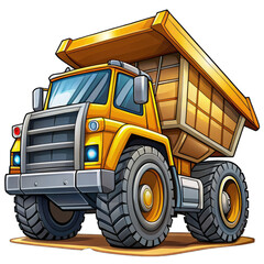 crane and truck