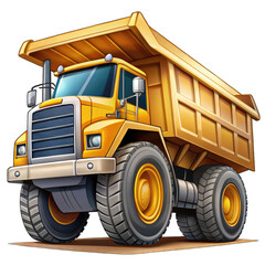 crane and truck