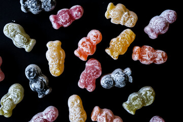 Fruit Flavoured Soft Jelly Babies Sweets