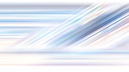 Fluid diagonal stripes of multicolored rainbow shades blending softly on a clean background for a smooth and lively visual impression