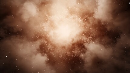 Delicate abstract background with soft earthy browns and beige colors blurred to create a subtle, organic texture