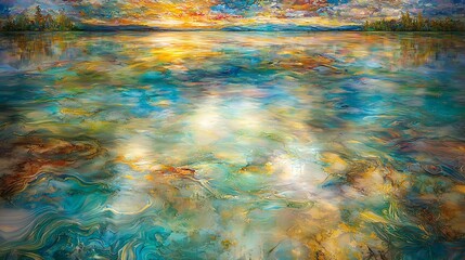 Diagonal ribbons of rainbow hues merging seamlessly into each other on a smooth surface for a vibrant and harmonious color flow