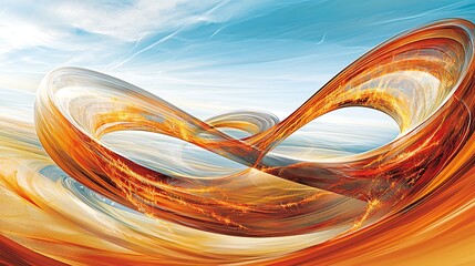 Dynamic surging sparks in high contrast colors creating electric energy flows and radiant bursts