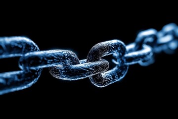 Blockchain networks visualized crystalline chains stretching across galaxies