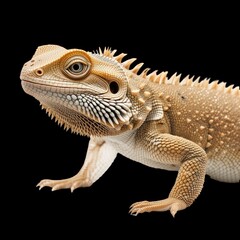 Obraz premium bearded dragon isolated on transparent background
