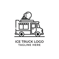 ice cream truck logo