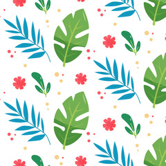 Summer bright pattern for textiles, clothing or other design