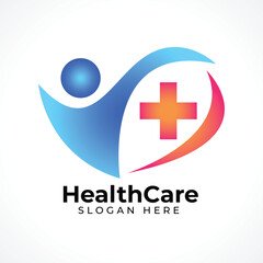 Obraz premium Healthcare, Medical, doctor, Treatment, wellness logo design