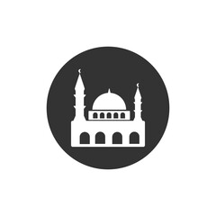 Mosque Icon Vector Design.