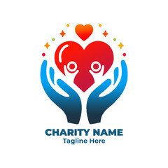 Charity logo, outreach branding, nonprofit graphic, donation emblem, fundraising icon, humanitarian design, kindness badge, volunteer symbol, social support illustration for community projects