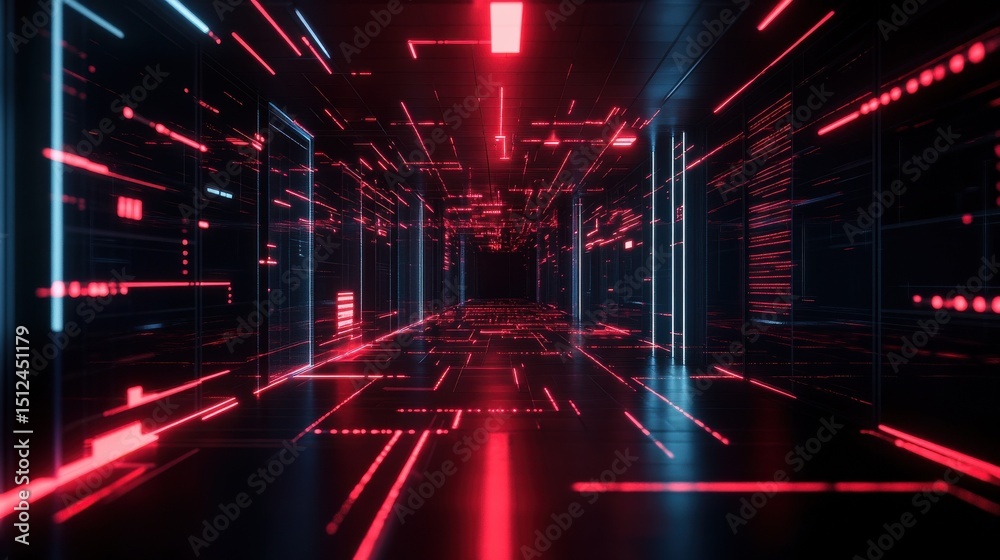Poster minimal networking technology background big data connectivity software development wallpaper
