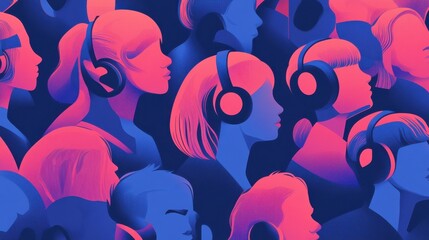 Clients assistance, call center, hotline operator, consultant manager. Customer care, seamless and personalized service, customer experience concept. Pink coral blue vector isolated illustration illu