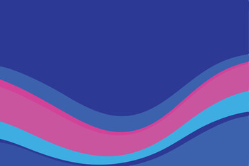 Obraz premium Vibrant Abstract Background with Bright Blue and Pink Border Design Ideal for Modern and Creative Projects Featuring a Smooth and