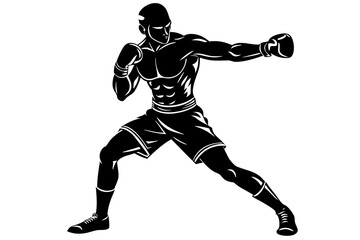 Naklejka premium football player silhouette