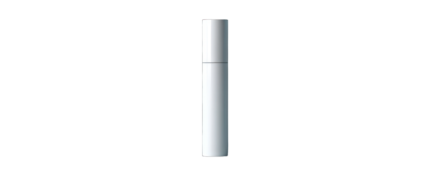 White cylindrical container