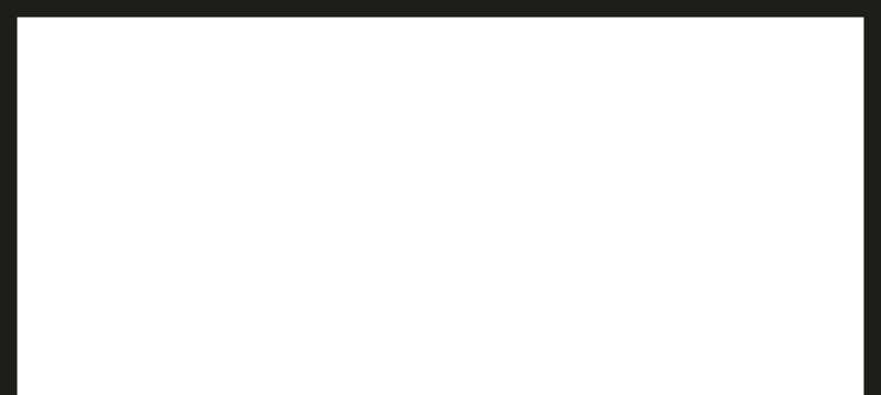A thick outlined long horizontal rectangle with no side opening.
