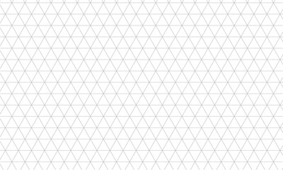 三角が合わさった六角形のクロスする破線