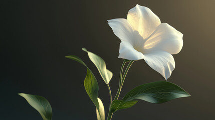 white calla lily