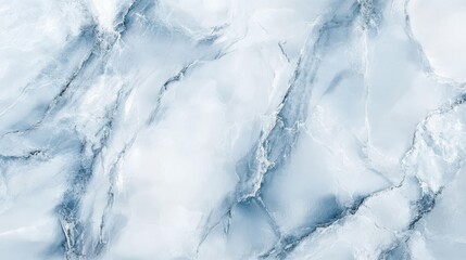 ice texture. Blue background marble wall.
