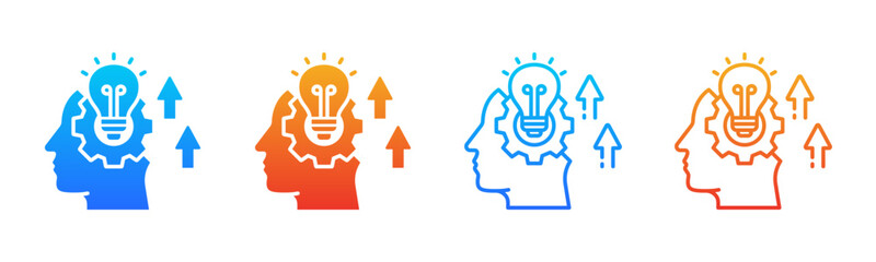 Open Minded icon sheet multiple style collection