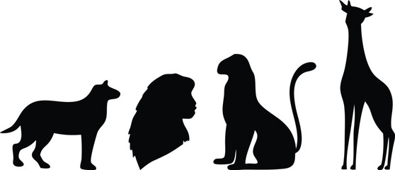 Animal Silhouette Art Collection