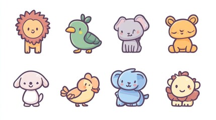 Cute cartoon animals (3)