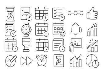  icon set of 30 line icons that represent startups, innovation, and business growth. Use clean outlines, consistent grid spacing, and black-only strokes.
Lightbulb with gear, (idea generation)
Rocket.