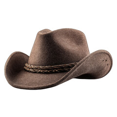 Brown cowboy hat, classic style