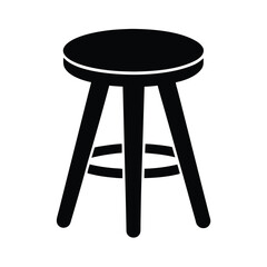 Lightweight Stool Icon Vector Illustration
