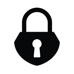 Lock Icon Vector Illustration