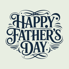 Fathers Day Vector Design – Celebrating Dad's Day	