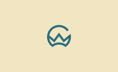Crown Logo with Letter  C. Elegant, King, Royal and Premium concept for Luxury and jewellery Brand.