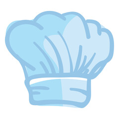 Toque blanche illustration