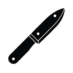 Folding Knife Blade Icon Vector Illustration