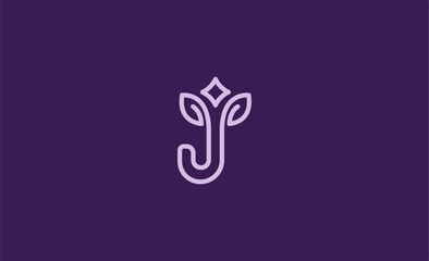 Crown Logo with Letter  J. Elegant, King, Royal and Premium concept for Luxury and jewellery Brand.