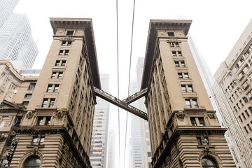 Skybridge connects two historic office buildings