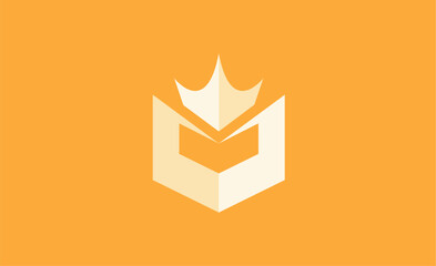 Crown Logo with Letter  M. Elegant, King, Royal and Premium concept for Luxury and jewellery Brand.