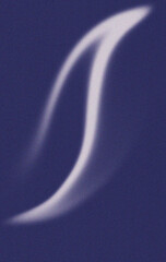 Powder Lilac illuminated pattern on Night Sky Blue, grainy color gradient background, noise texture effect, copy space