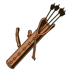 Arrow bag archery equipment