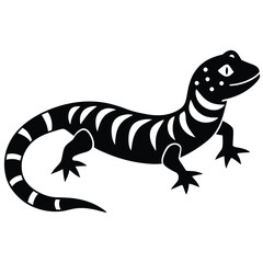 Printable vector illustration of sanda lizards, Lizard vector, Silhouette Vector Illustration of a Sanda Lizard, Creepy Crawly Lizard, Sanda Vector Set, Minimalist Black Sanda Lizard Silhouette. Sanda