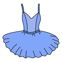 Blue Ballet Tutu
