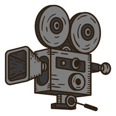 Movie camera vintage