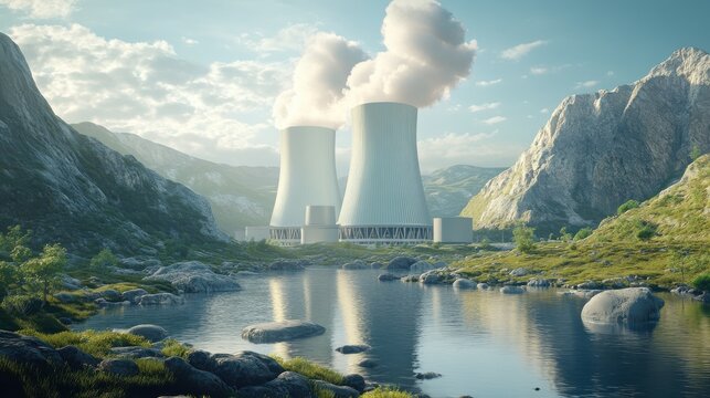 Stock Market and Fossil Energy. Small Modular Reactors in Natural Landscape