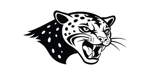 vector illustration of a tiger