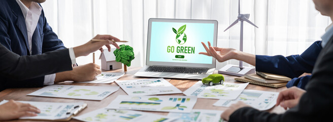 Green business transformation for brisk corporate business to thank green marketing strategy