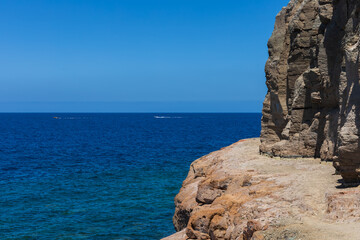 Seaside landscape near the town of Mogan on Gran Canaria Spain